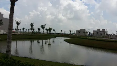 Kênh, hồ cảnh quan khu đô thị Đông Hải, phường Đông Hải, TP Thanh Hoá.