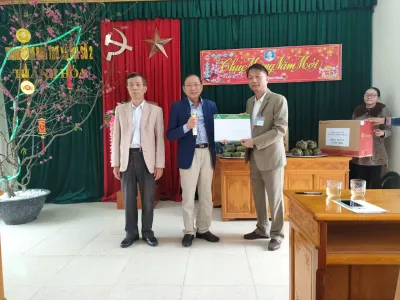 Tổng Công ty cổ phần Miền Trung thăm hỏi và tặng quà tết Trung tâm bảo trợ xã hội số 2 Tỉnh Thanh Hóa.